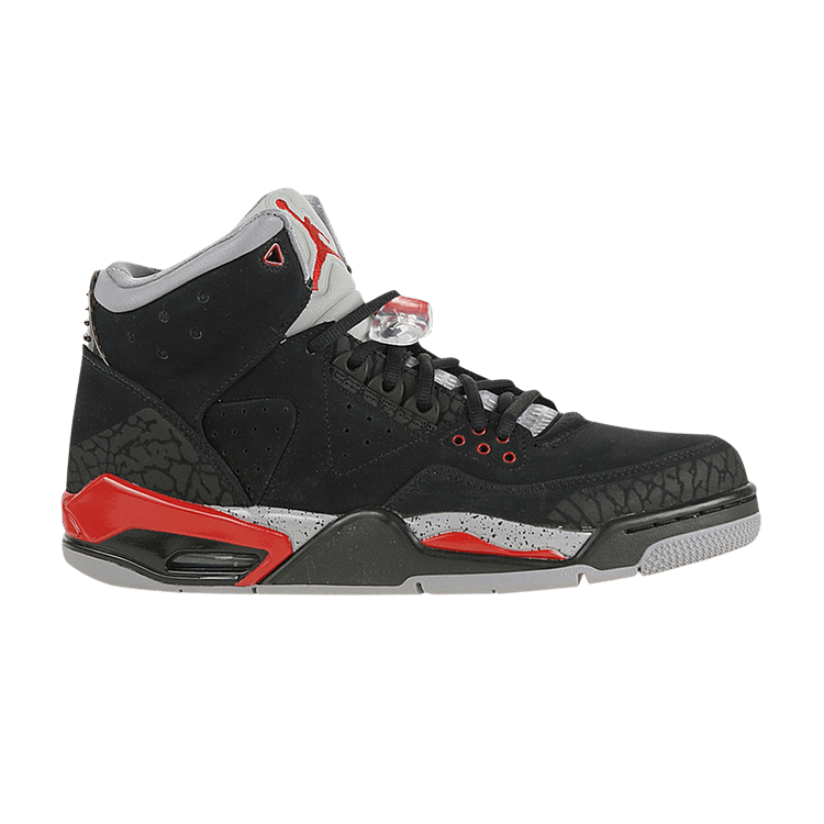 Air Jordan Rare Air Black Red Cement
