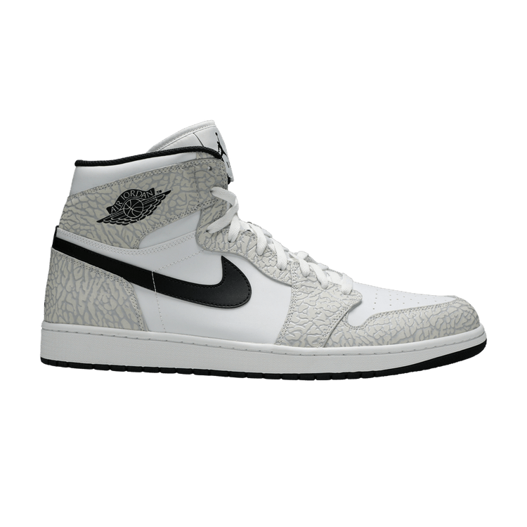 Air Jordan 1 Retro White Elephant Print