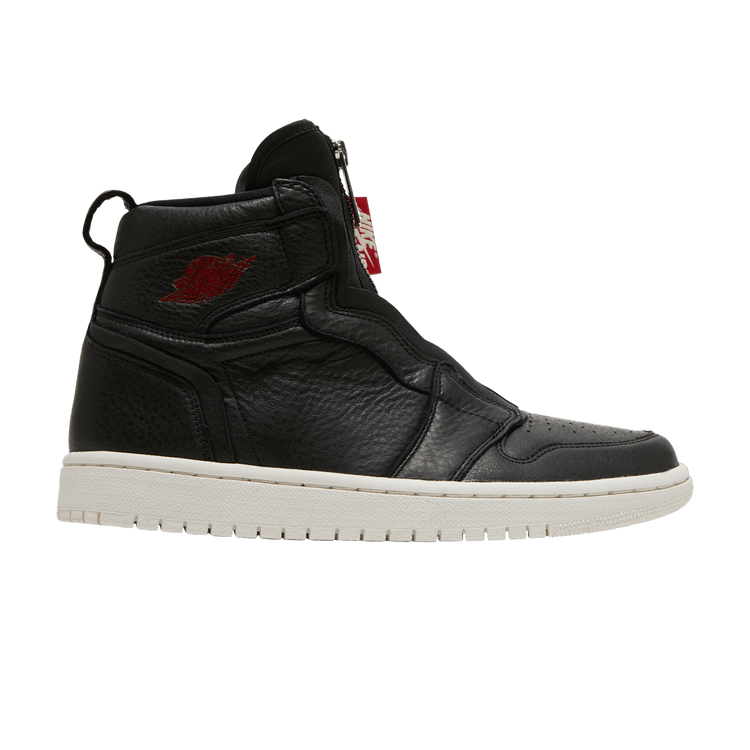 Air Jordan 1 Retro High Zip Black Gym Red Phantom (Women's)