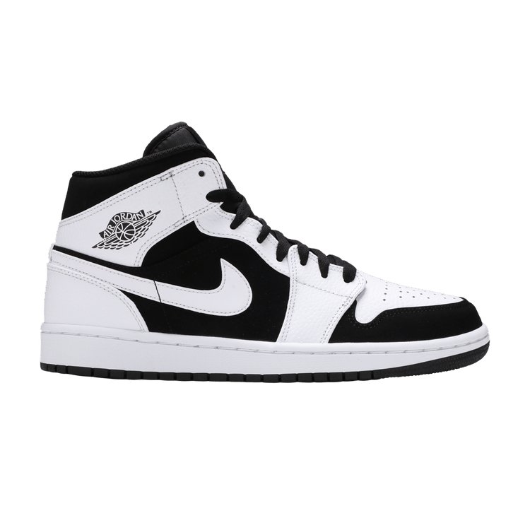 Air Jordan 1 Mid White Black