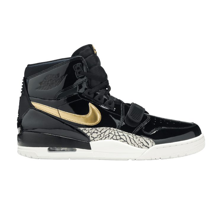 Air Jordan Legacy 312 Black Gold Patent