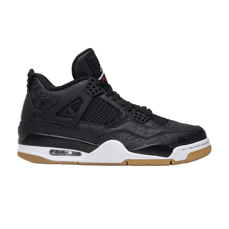 Air Jordan 4 Retro Laser Black Gum