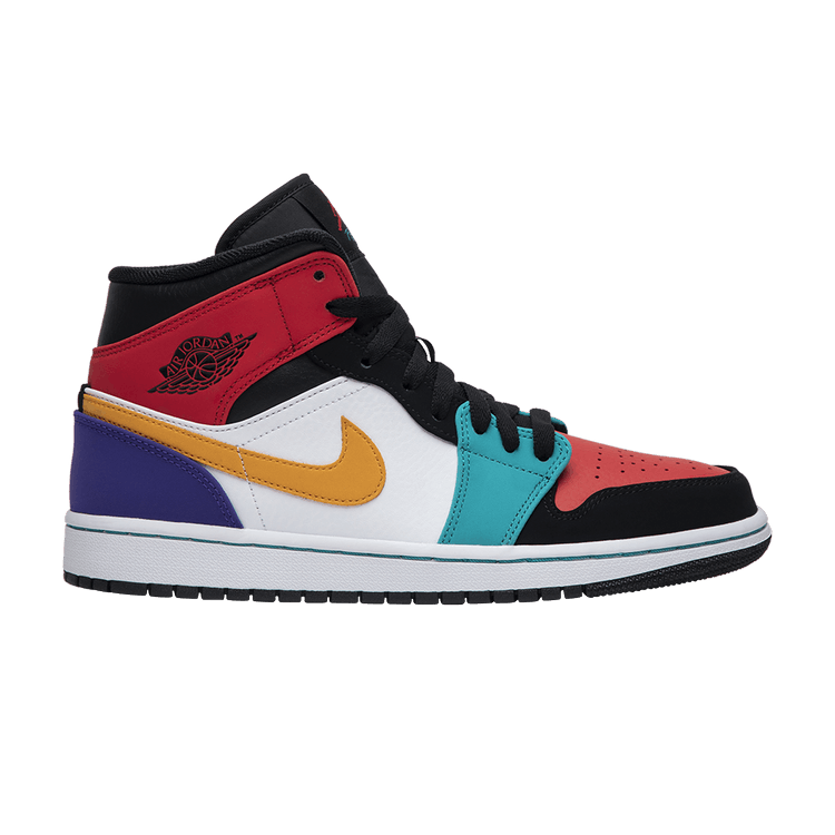 Air Jordan 1 Mid Bred Multi-Color