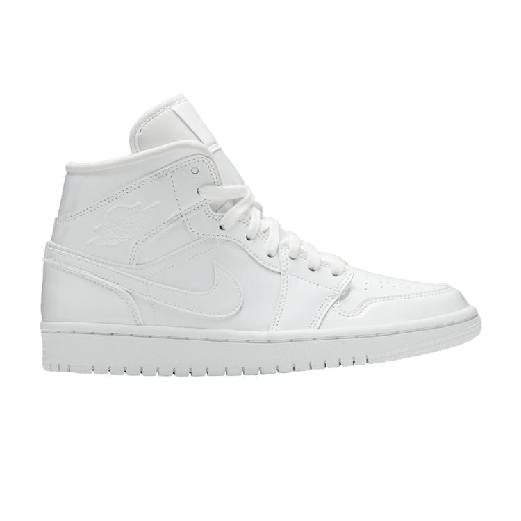Air Jordan 1 Mid Triple White (Women's)