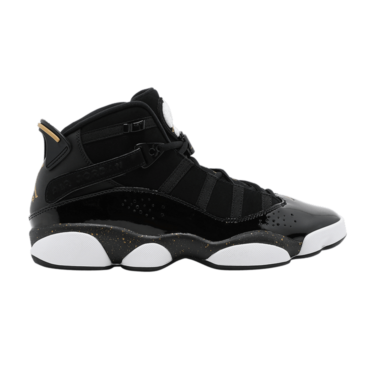 Air Jordan 6 Rings Black Metallic Gold White