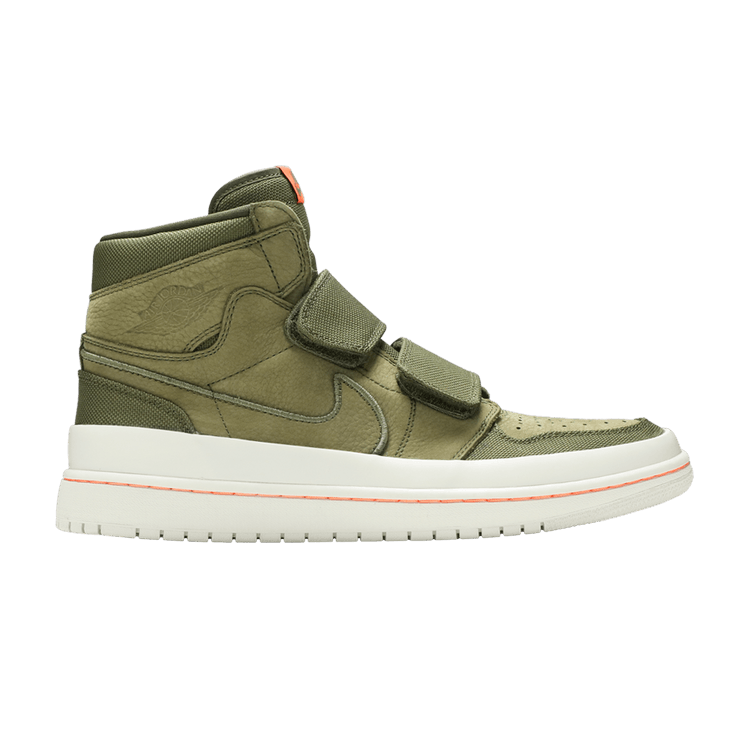 Air Jordan 1 Retro High Double Strap Olive Canvas