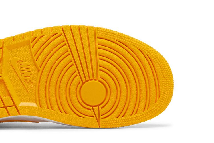 Air Jordan 1 Mid White University Gold (Women's)