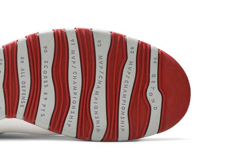 Air Jordan 10 Retro Red Steel