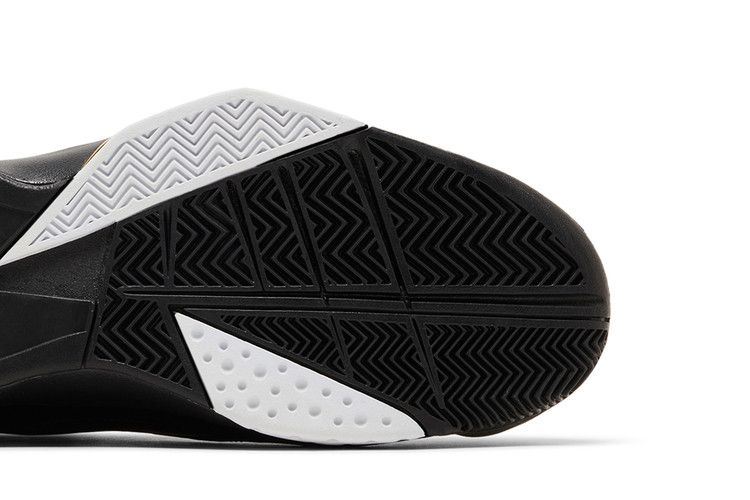 Air Jordan True Flight Black White Metallic Gold