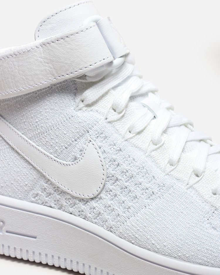 Nike Air Force 1 Flyknit Triple White (Women's)