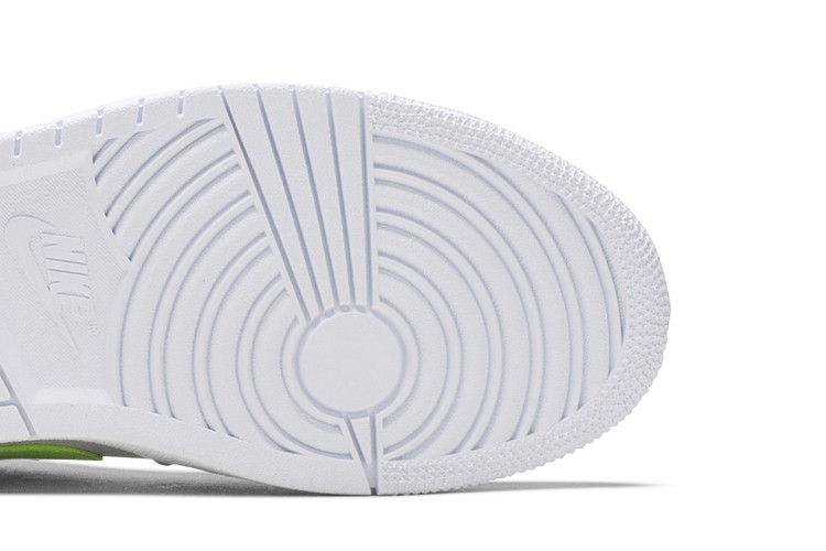 Air Jordan 1 Low White Multi-Color Swoosh