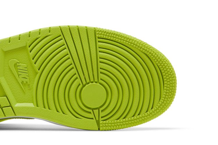 Air Jordan 1 Mid White Lime (Women's)