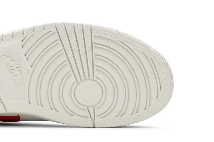 Air Jordan 1 Centre Court White University Red