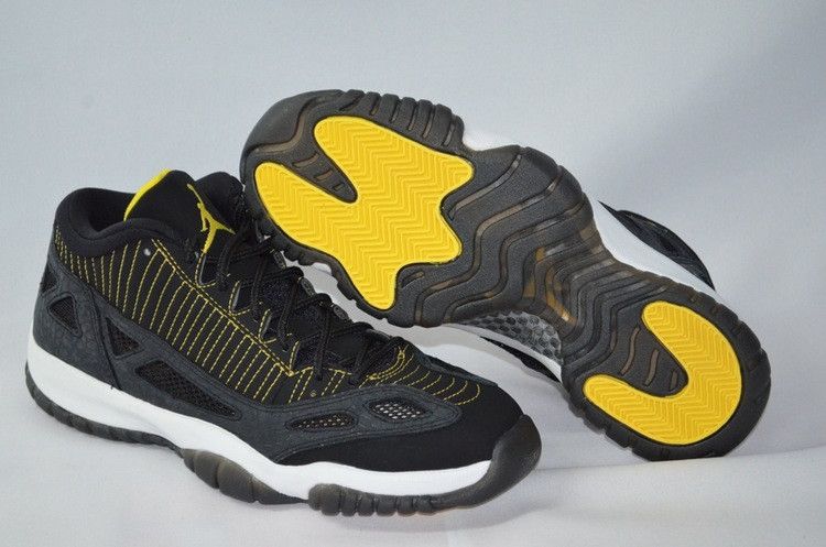 Air Jordan 11 Retro Low IE Black Zest