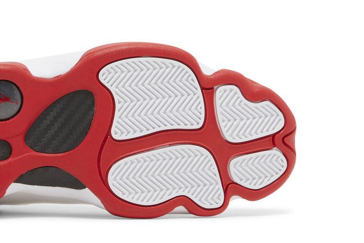 Air Jordan 6 Rings White University Red Black