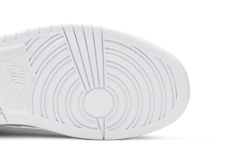 Air Jordan 1 Low Triple White Tumbled Leather