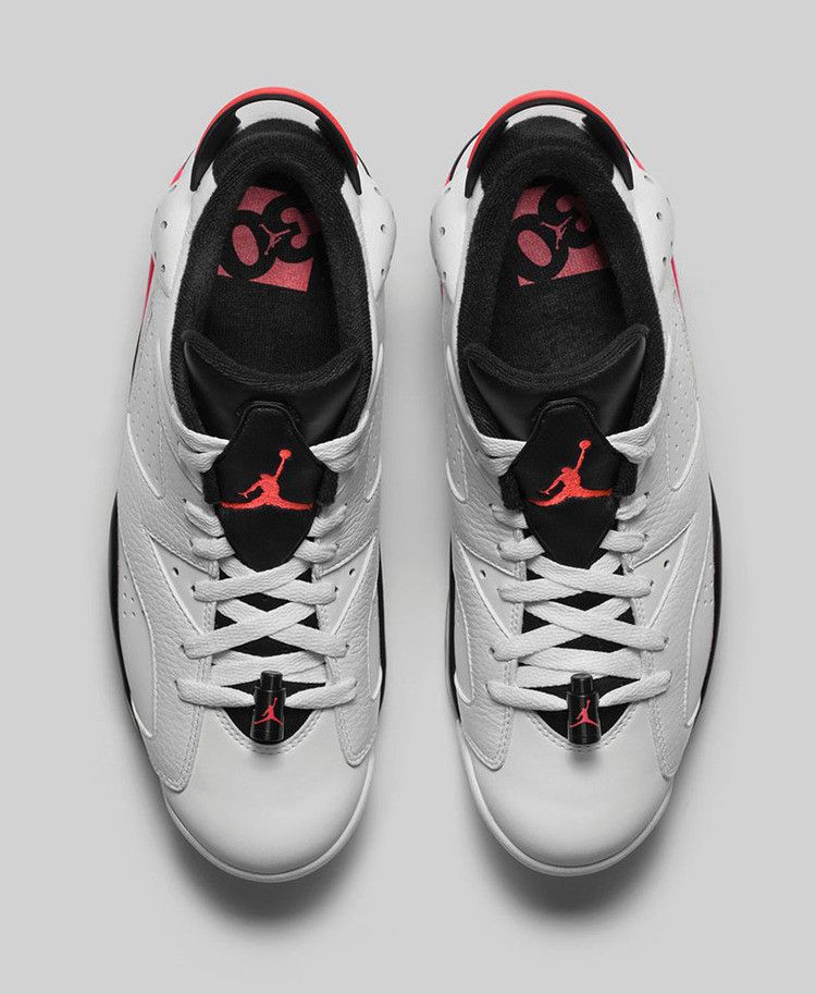 Air Jordan 6 Retro Low Infrared White