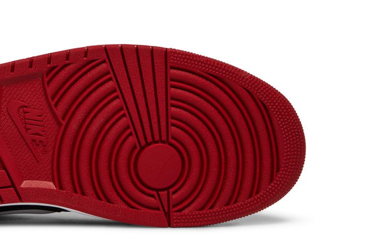 Air Jordan 1 Low FlyEase Black White Gym Red