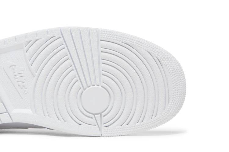 Air Jordan 1 Mid Triple White (2022/2023)