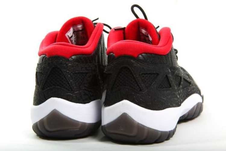 Air Jordan 11 Retro Low IE Black Varsity Red (2011)
