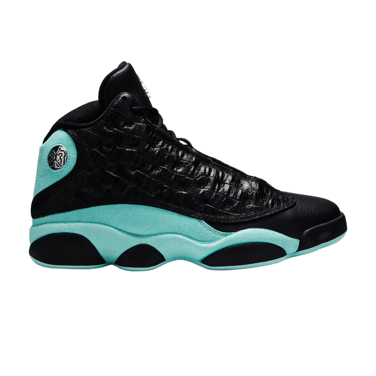 Air Jordan 13 Retro Black Island Green