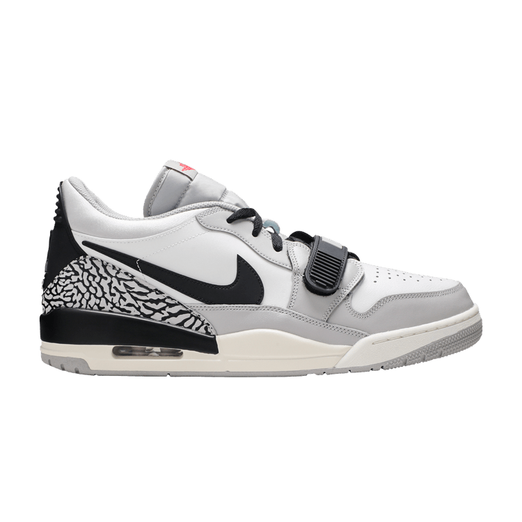 Air Jordan Legacy 312 Low Tech Grey Fire Red Black