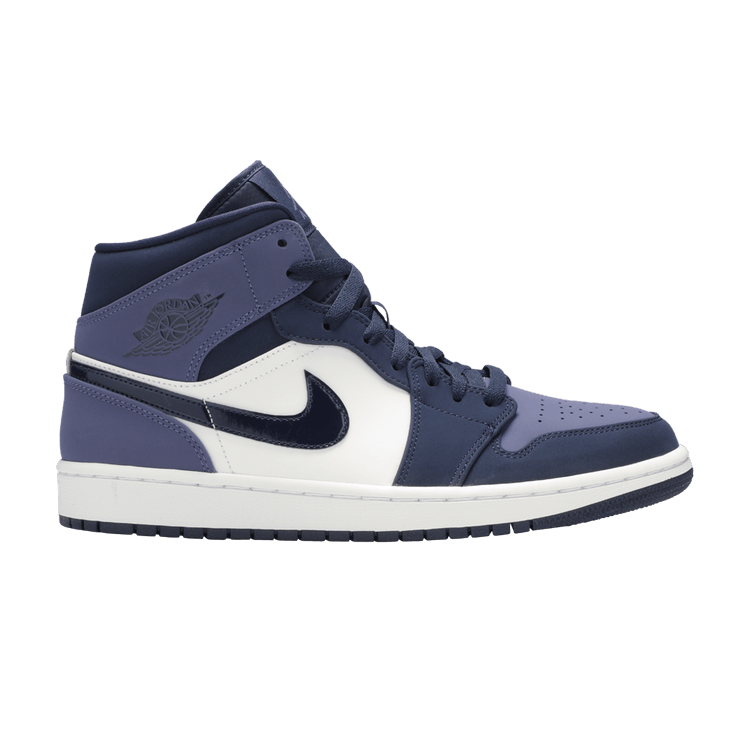 Air Jordan 1 Mid Obsidian Sanded Purple