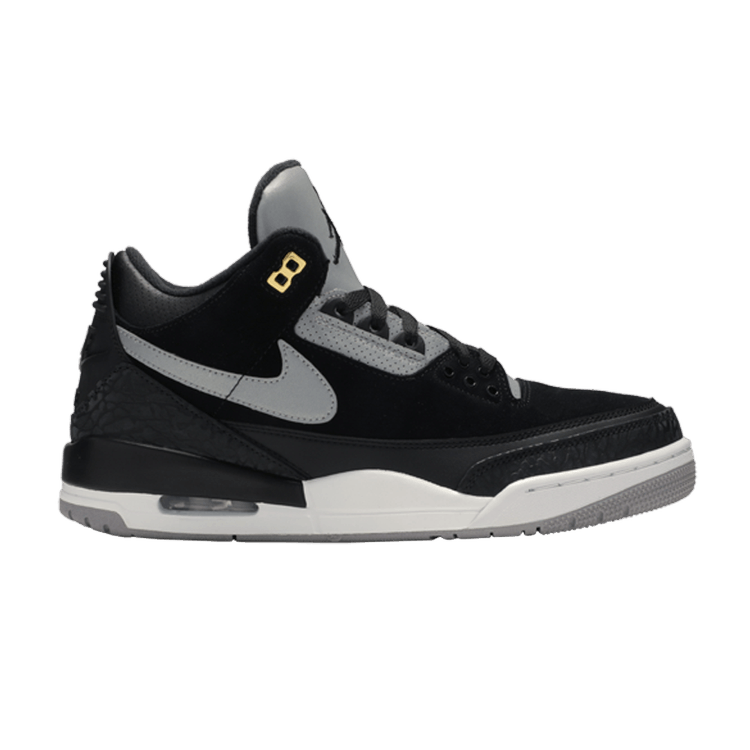 Air Jordan 3 Retro Tinker Black Cement Gold
