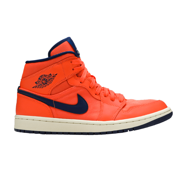 Air Jordan 1 Mid Turf Orange Blue Void (Women's)
