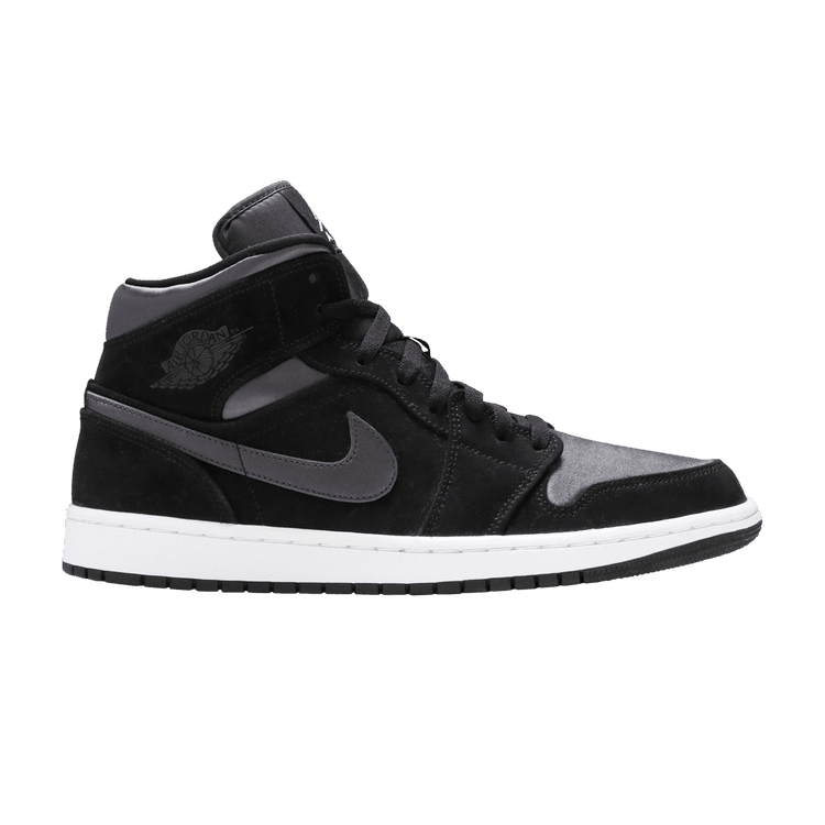Air Jordan 1 Mid Nylon Black Anthracite