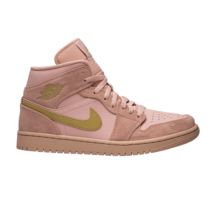 Air Jordan 1 Mid Coral Gold