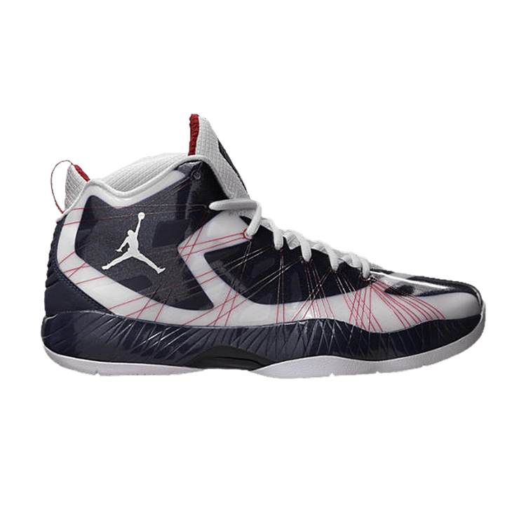 Air Jordan 2012 Lite White Gym Red Navy Blue