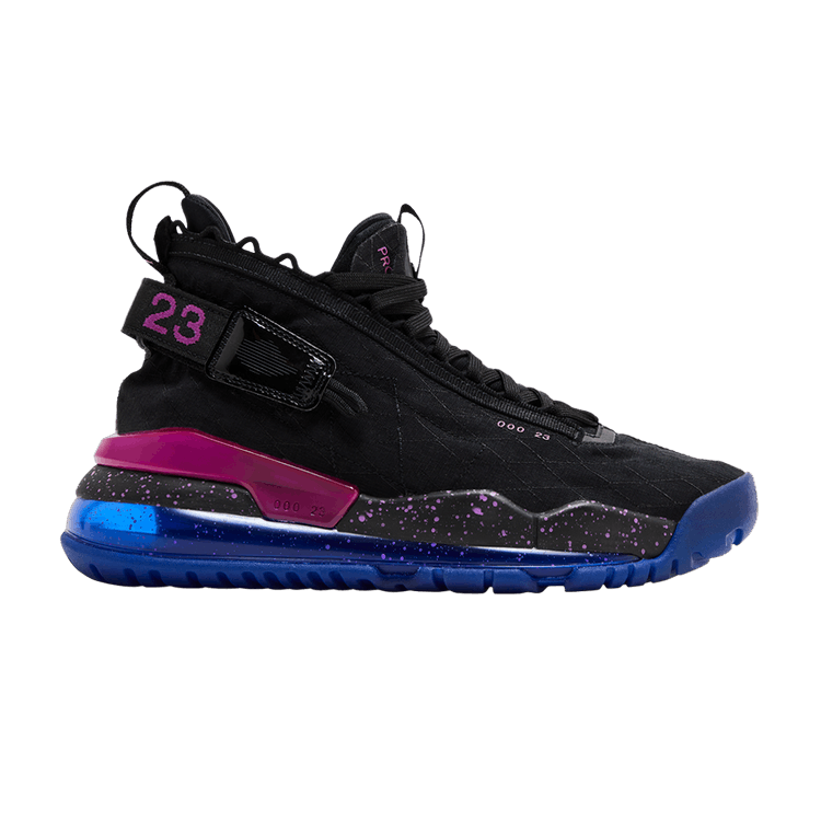 Air Jordan Proto Max 720 Black Racer Blue Hyper Violet