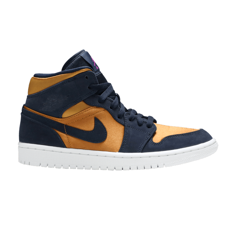Air Jordan 1 Mid Obsidian Desert Ochre