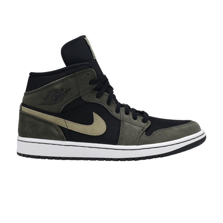 Air Jordan 1 Mid Military Olive (Women's)