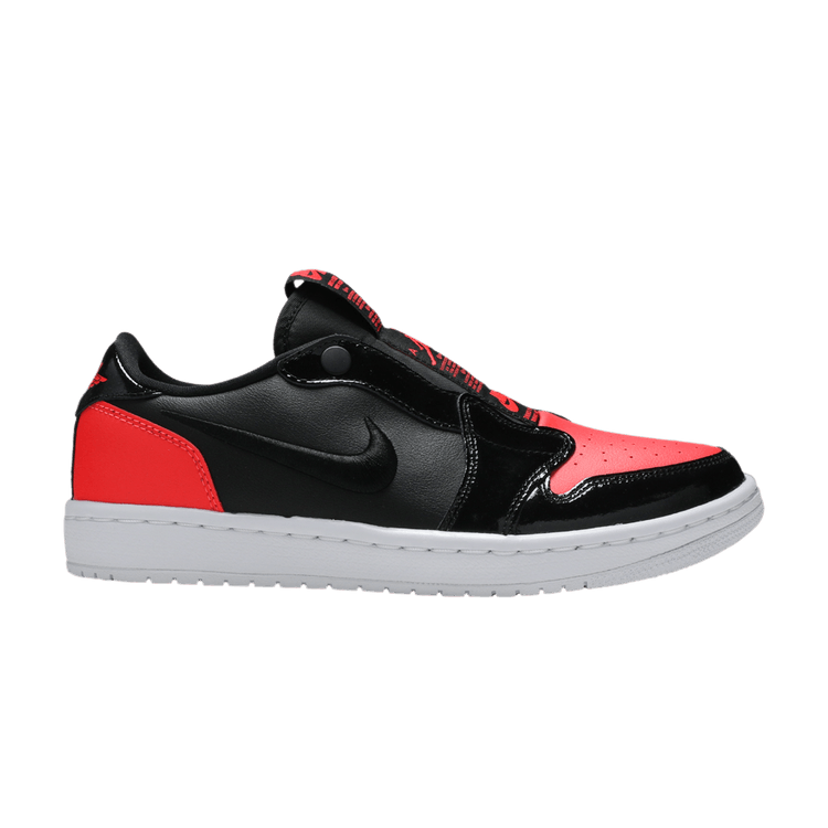 Air Jordan 1 Low Slip Black Hot Punch (Women's)