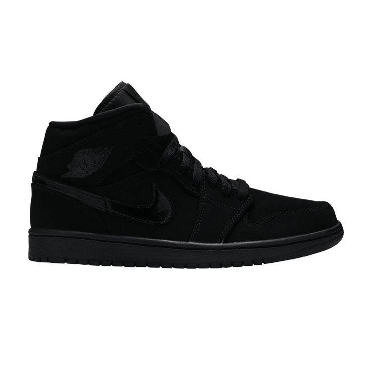 Air Jordan 1 Mid Triple Black (2020)