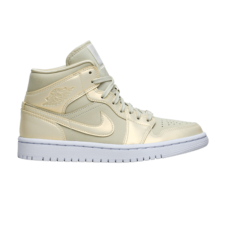 Air Jordan 1 Mid Goose Feather Yellow (Women's)