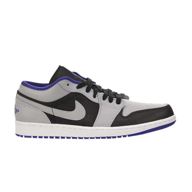 Air Jordan 1 Low Black Dark Concord Wolf Grey