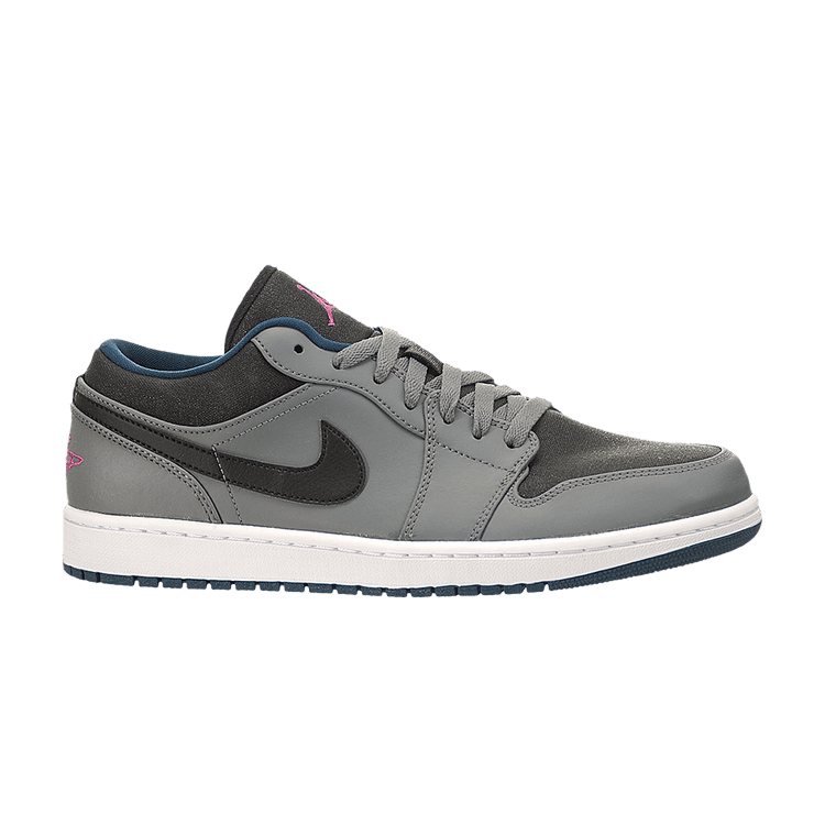 Air Jordan 1 Low Cool Grey Fusion Pink Space Blue