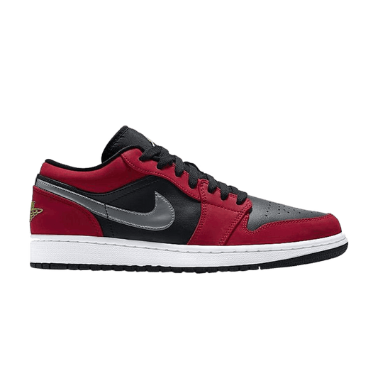 Air Jordan 1 Low Black Green Pulse Gym Red