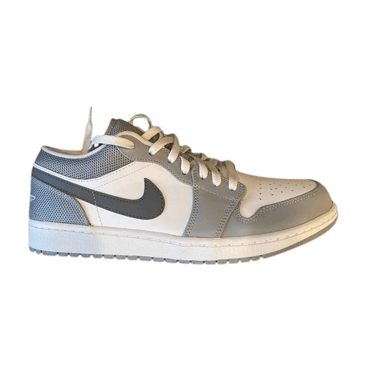 Air Jordan 1 Low White Cool Grey Wolf Grey