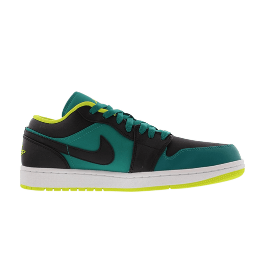 Air Jordan 1 Low Lush Teal Venom Green Black