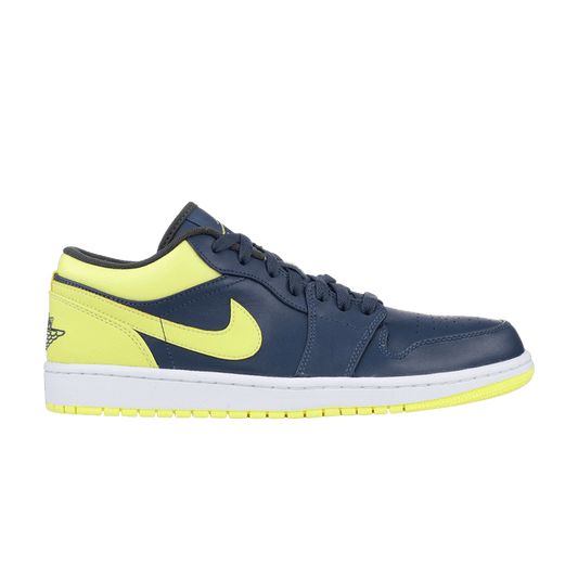 Air Jordan 1 Low Squadon Blue Electric Yellow