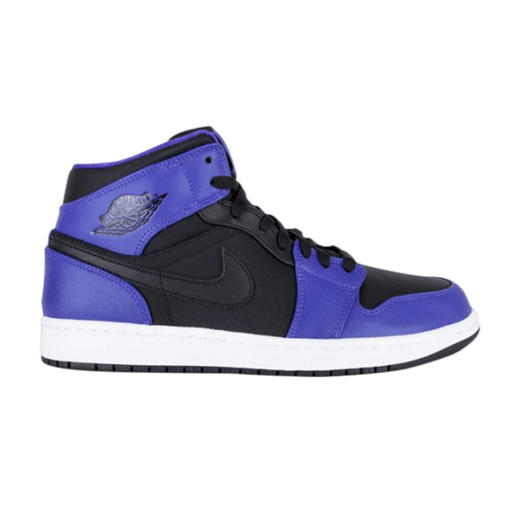 Air Jordan 1 Mid Black Dark Concord (2014)
