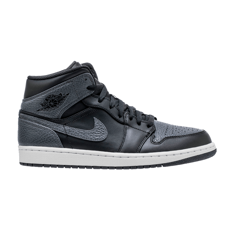 Air Jordan 1 Retro Mid Black Dark Grey