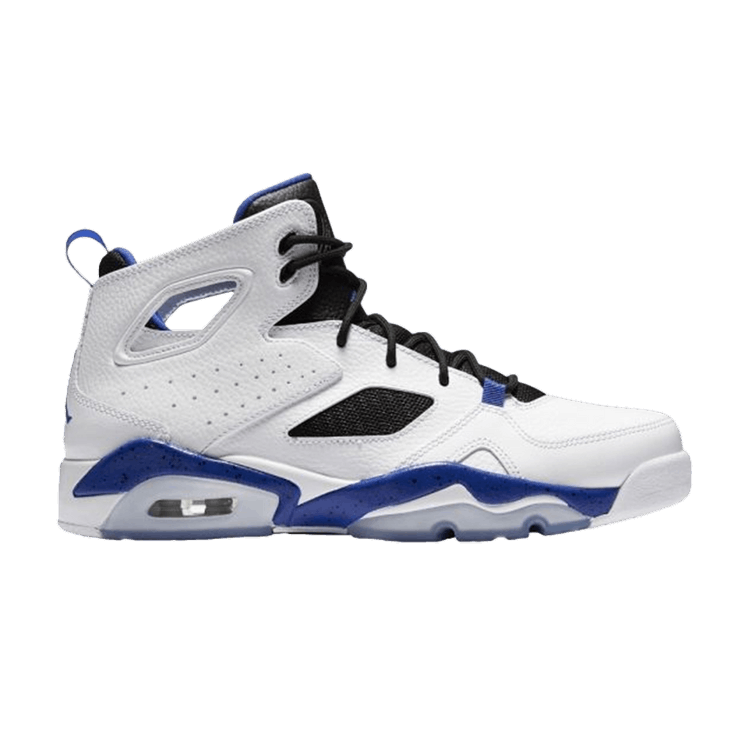 Air Jordan Flightclub 91 White Hyper Royal Black