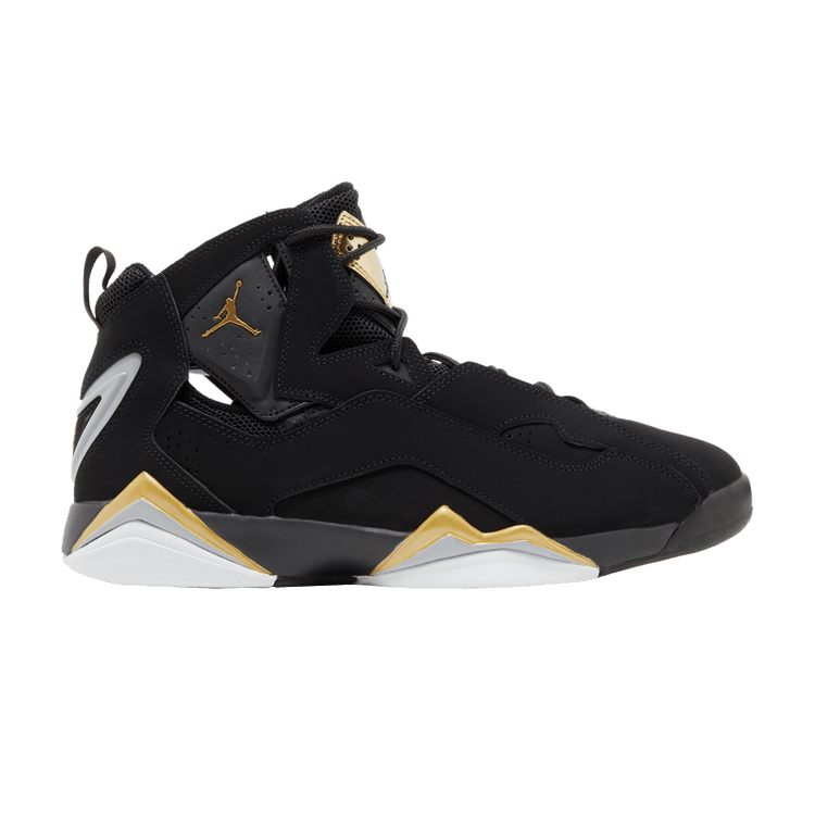 Air Jordan True Flight Black Metallic Gold