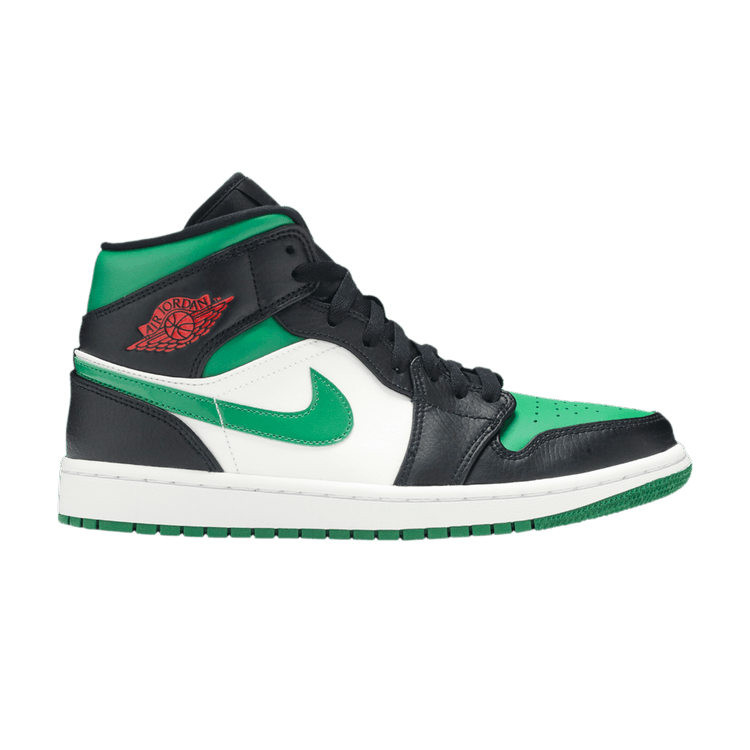 Air Jordan 1 Mid Green Toe