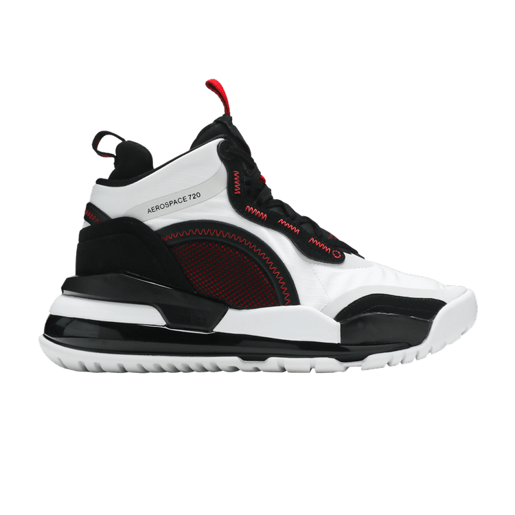 Air Jordan Aerospace 720 White Gym Red Black